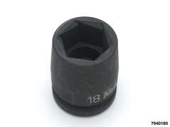 Socket hexagonal "Impact" 1/2"drive 18mm 27 x 30 x 38