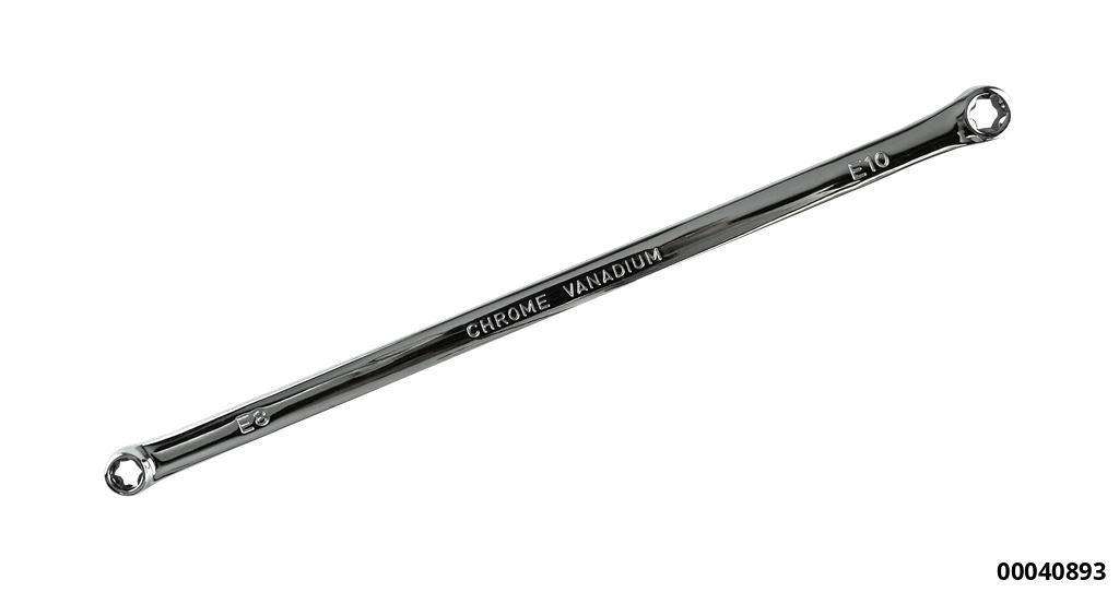 Torx-Ringschlüssel E8 x E10 extra lang 230 mm