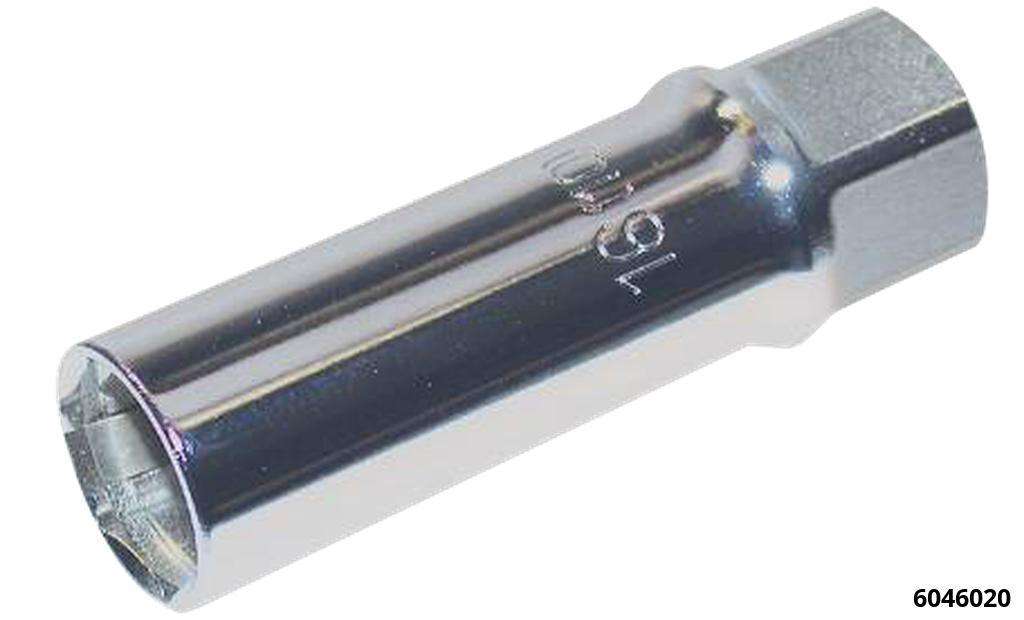 Sparkplug Socket with Retaining Spring 16mm Drive 3/8" Length 70 mm