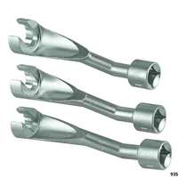 Open cable wrench set 3 pcs. SW 14 - 17 - 19 mm drive 1/2"