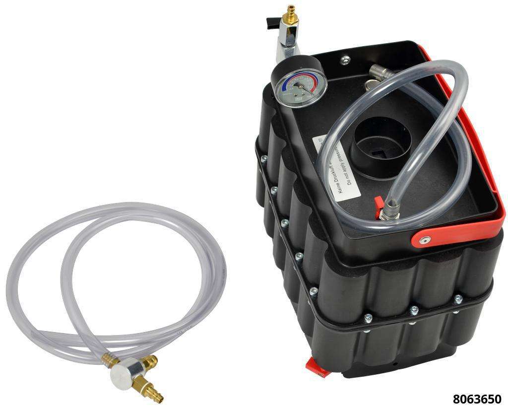 Absaug-Vakuumbox Kunststoff ortsunabhängig für AD-BLUE zur Entleerung des SCR-Tanks