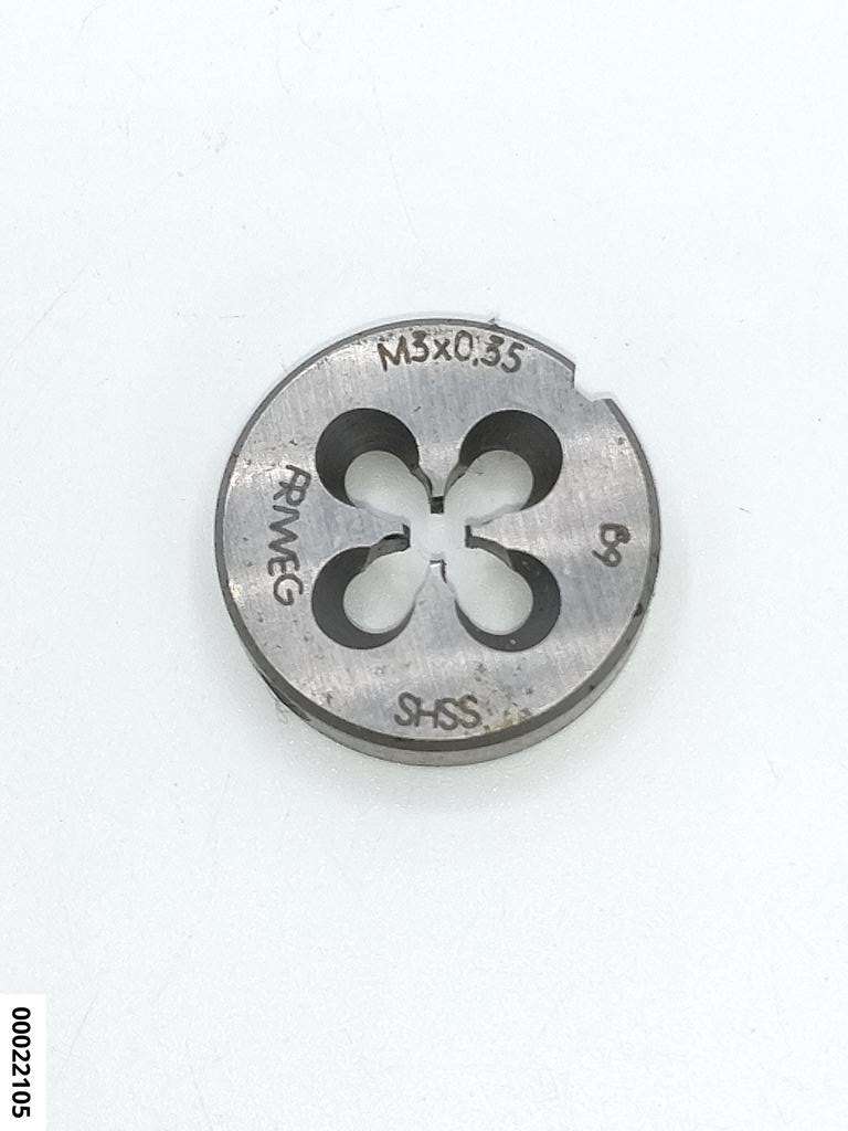 hansewerkzeug SHSS-Gew.-Schneideisen Typ 987 Metr.Fein DIN 223 M3 x 0,35