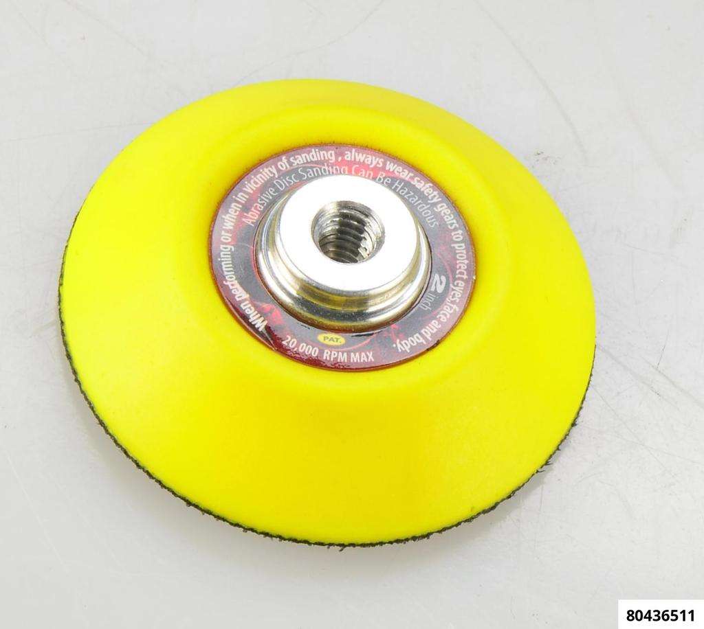 Grinding disc holder for MINI-FLEX diameter 50 mm, with Velcro