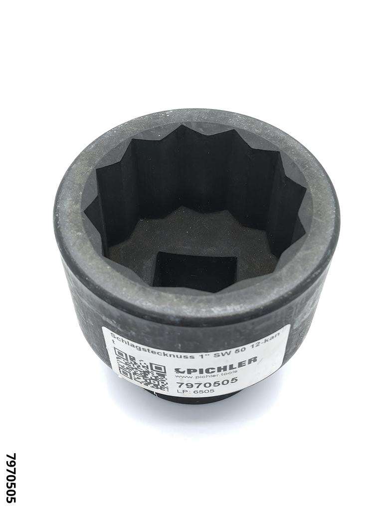 Socket hexagonal "Impact" 50 12-kant