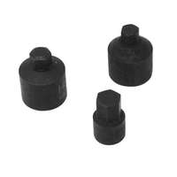 Outils spéciaux étriers de frein Douilles 6 pans courtes, jeu de 3 pcs