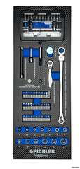 Bit & Micro-Bit Set 1/4", 107 pcs.