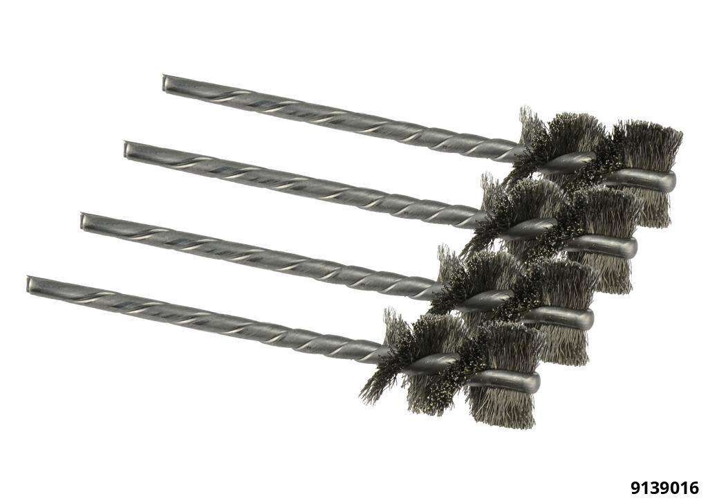 Twisted-Wire Brush Set Ø 16 mm (4 pc)