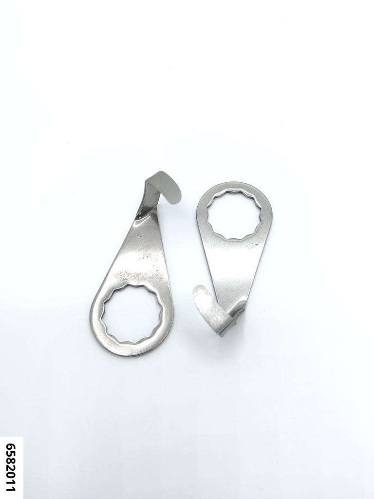 Couteau de rechange Gr.1 courbé en U, longueur de coupe 16 mm, paire