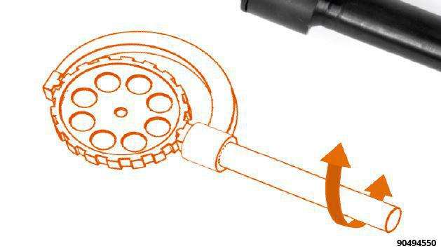 UNI retaining tool pulley for car and commercial vehicle gear belt