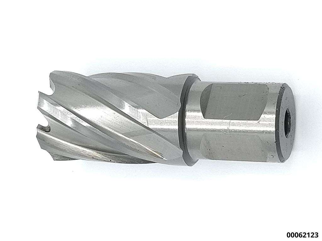 HSS Kernbohrer mit Weldonsch. 23,0 mm TiAlN-Besch. 30mm Schnitt-Tiefe