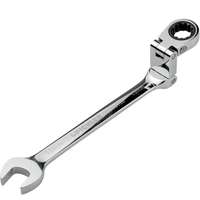 Double joint ratchet open-end wrench 13 mm, Fine-toothed, 120 teeth