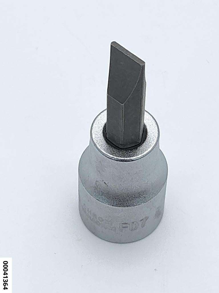 hansewerkzeug Steckschlüssel 3/8" Flachschlitz SW7 Länge: 22/48mm