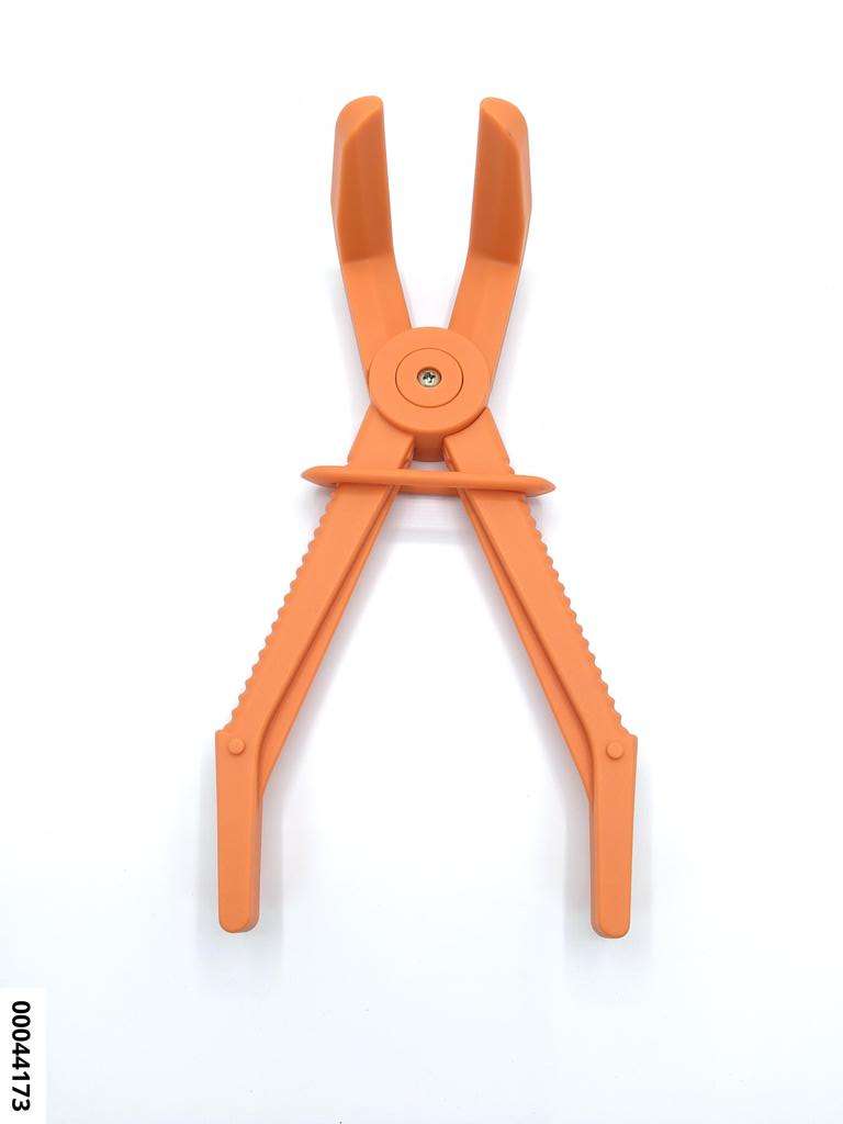 Abklemmzange 255mm 90° abgewinkelt