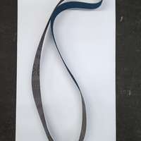 Hochleistungs-Schleifband 75x2000mm K36  "blau"  (für Stahl u. Edelstahl)