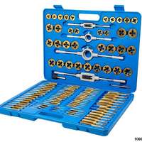 Coffret de tarauds et filières HSS M2 - M18, 110 pcs., métrique