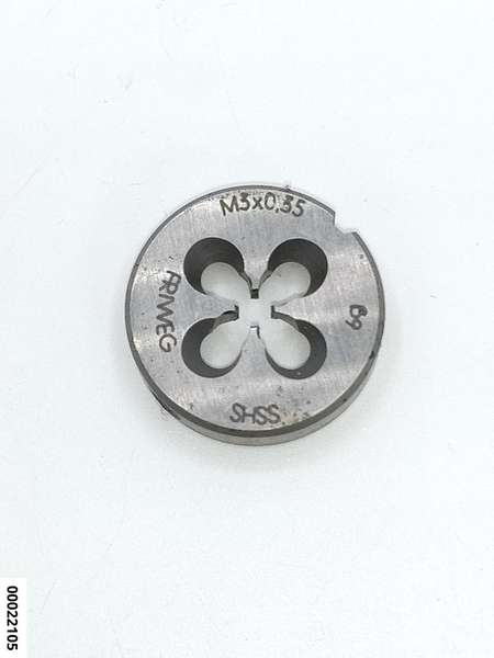 hansewerkzeug SHSS-Gew.-Schneideisen Typ 987 Metr.Fein DIN 223 M3 x 0,35