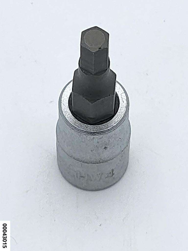 Steckschlüssel 1/4" für Innensechskantschrauben SW4