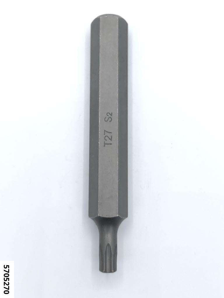 Embout Torx avec perçage réception 10 mm TXB 27 x 75