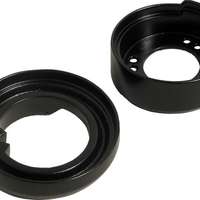 Spring bracket adapter one piece plastic coated for 2,3 t basic device asymmetric suspensions like e.g.: VAG, BMW,