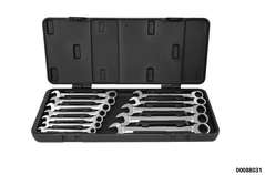 Rachet combination spanner set, 12-point 8 - 19 mm, 12 pcs.