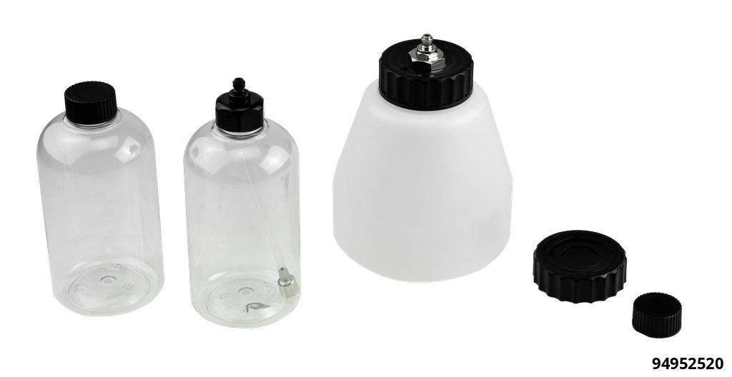 Power-Air Reinigungspistolenset mit 3 Behältern (1x 1000 ml & 2x 500 ml)