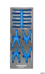 Einlage für 79930150 Präzisionsschraubendreher & Minizangen, 10-tlg., 188x495x32 mm