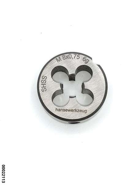 hansewerkzeug SHSS-Gew.-Schneideisen Typ 987 Metr. Fein DIN 223 M8x0,75
