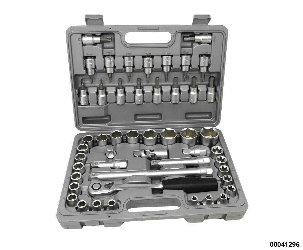 Quality socket set 1/2" 49 pcs.