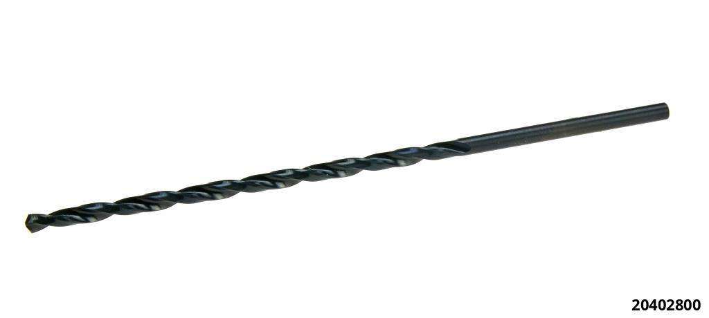 WEPO Germany Spiralbohrer Lang HSS – DIN 341 N Gefräste Ausführung, Schwarz, Ø 4–30 Mm