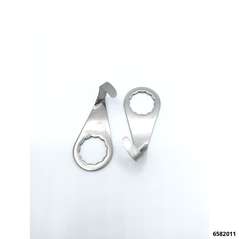 Couteau de rechange Gr.1 courbé en U, longueur de coupe 16 mm, paire