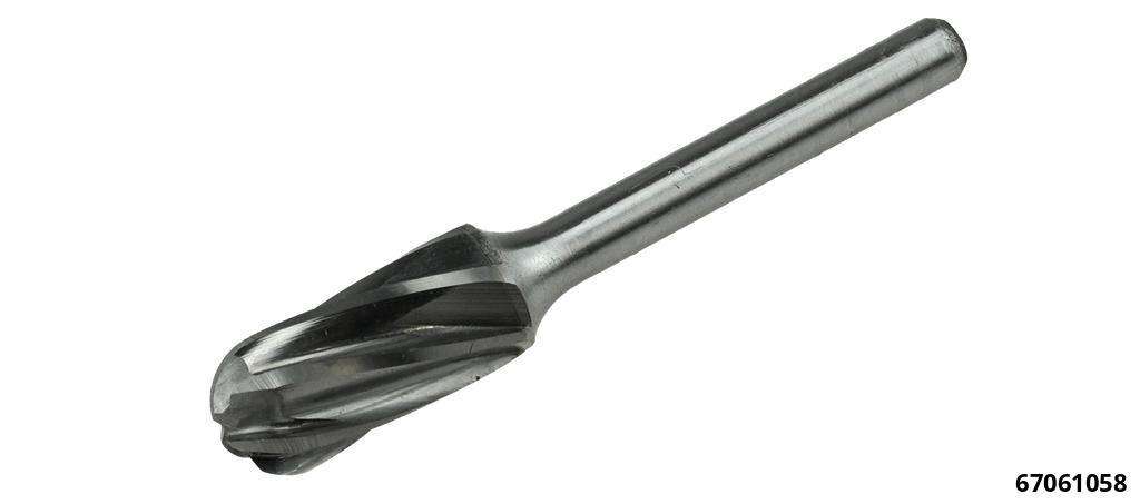 HM-Frässtift Walzenrund 12,0mm Aluzahnung / Schaft: 6mm