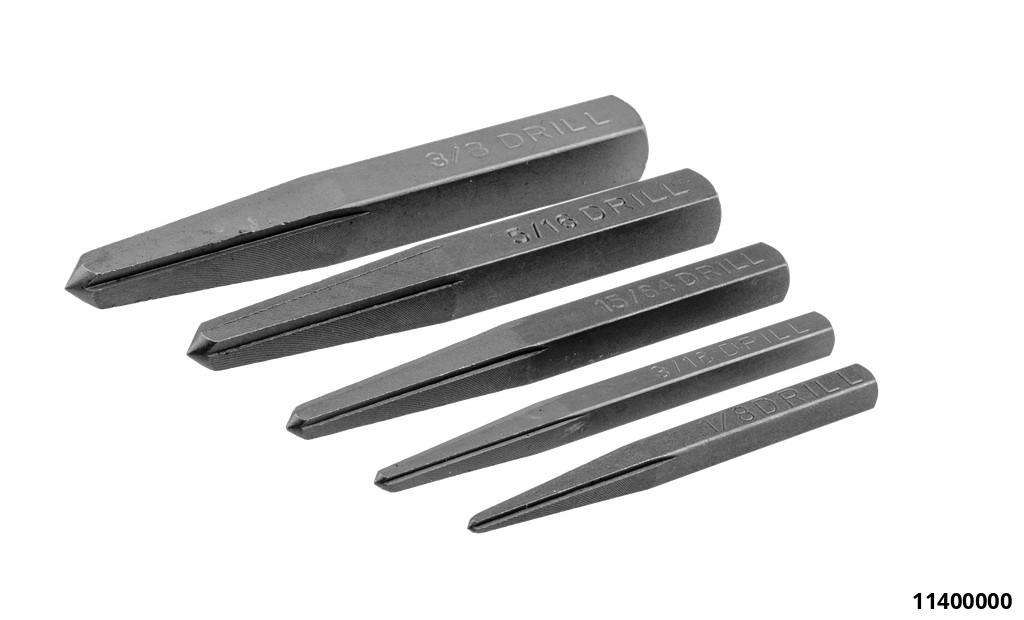 Screw extractor set, 5 pcs., Lift U, M6 - M18