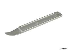 Mini Pry Bar Blade shape: curved-tapered hardened steel for loosening e.g. trim, bonded components etc.