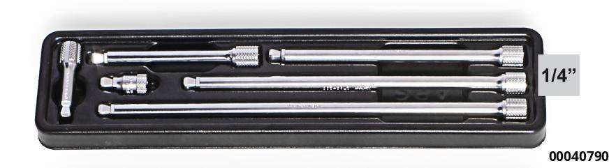 hansewerkzeug Steckschlüssel 3/8" lang 6-kant SW19