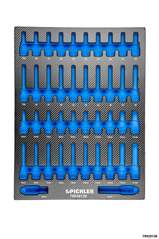 Einlage für 79930130 Steckschlüsseleinsätze 1/2" TX, Innensechskant, 42-tlg. 376x495x32 mm