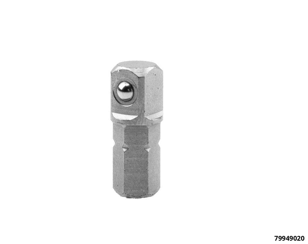 Microbit 1/4" x 18 mm, Adapter, 1/4" Vierkant x 1/4" Bit