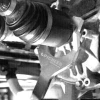 UNI axle shaft disconnecting lever