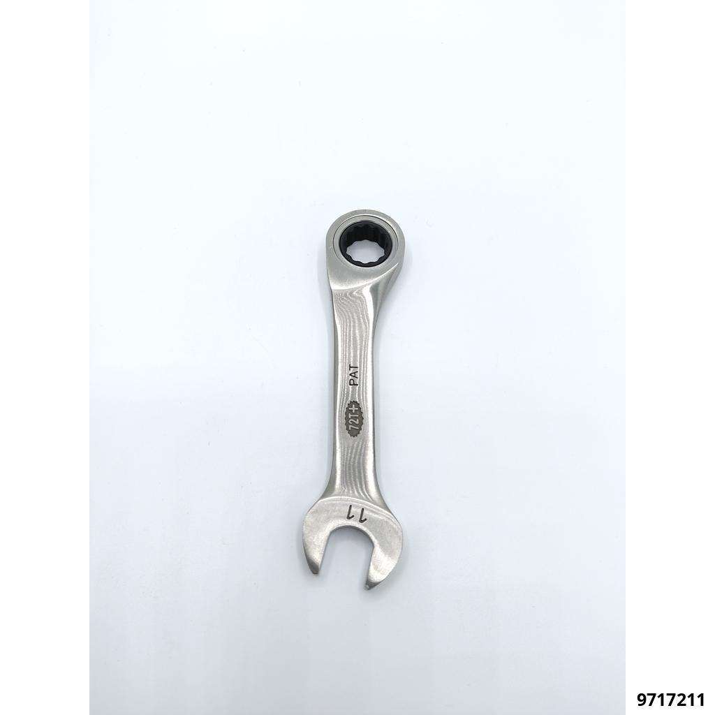 Clé fourche/oeil SW 11 avec 12 dents MULTIGEAR courte
