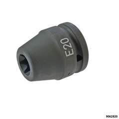 Torx-Impact E-Profil E 20 Stecknuss kurz A 3/4"