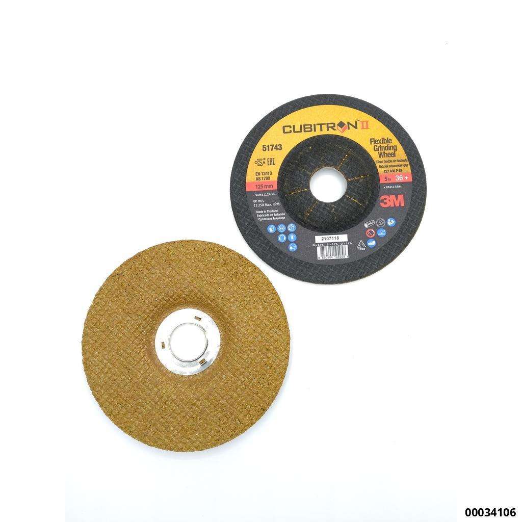 Schruppscheibe 3M Cubitron II 125mm K36