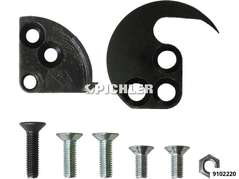 Replacement sickle with sickle holder and screws for 9102200