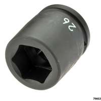 Socket hexagonal "Impact" 26 mm, 3/4" drive