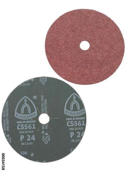 hansewerkzeug Vulkanfiberscheibe Form C 180 mm Korn 24