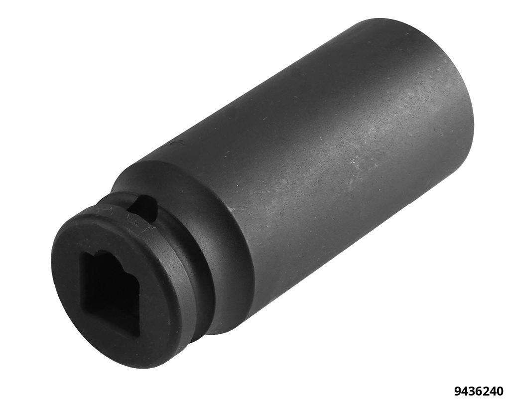 Schlagstecknuss 1/2" lang SW 24 12-kant Länge 85 mm 14305M 24mm