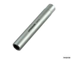 Douille passante 13mm 120 mm de long, 6 pans, entr. 3/8