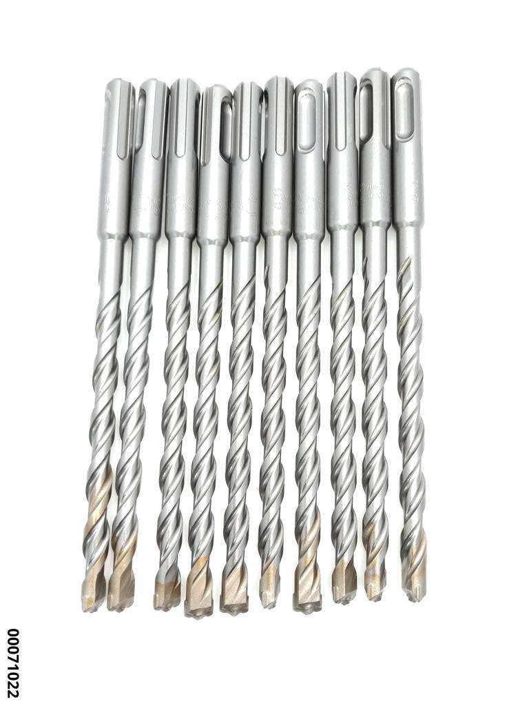 hansewerkzeug Silverhammerbohrer-10er PAKET  F 4 SDS plus 8,0 x 160 /100 mm (VE10 Stück)