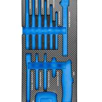 Einlage für 79930210 Zusatzwerkzeug Set, 13-tlg., inkl. Durchschläge 188x495x32 mm