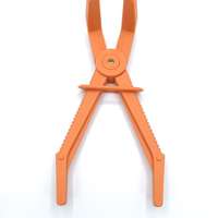 Abklemmzange 255mm 90° abgewinkelt