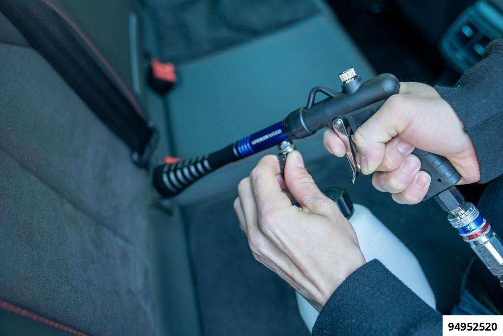 Power-Air Reinigungspistolenset mit 3 Behältern (1x 1000 ml & 2x 500 ml)