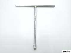 Cle poignee en T 1/2" 4pans 250mm